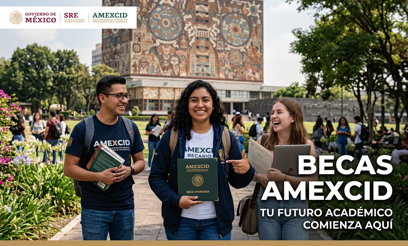 Lee más sobre el artículo Becas AMEXCID