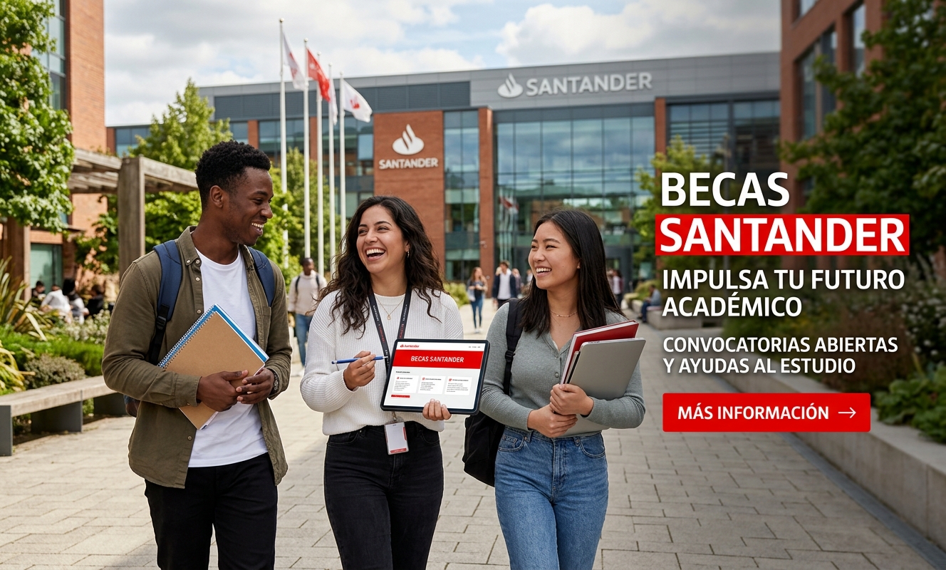 Lee más sobre el artículo Becas Santander