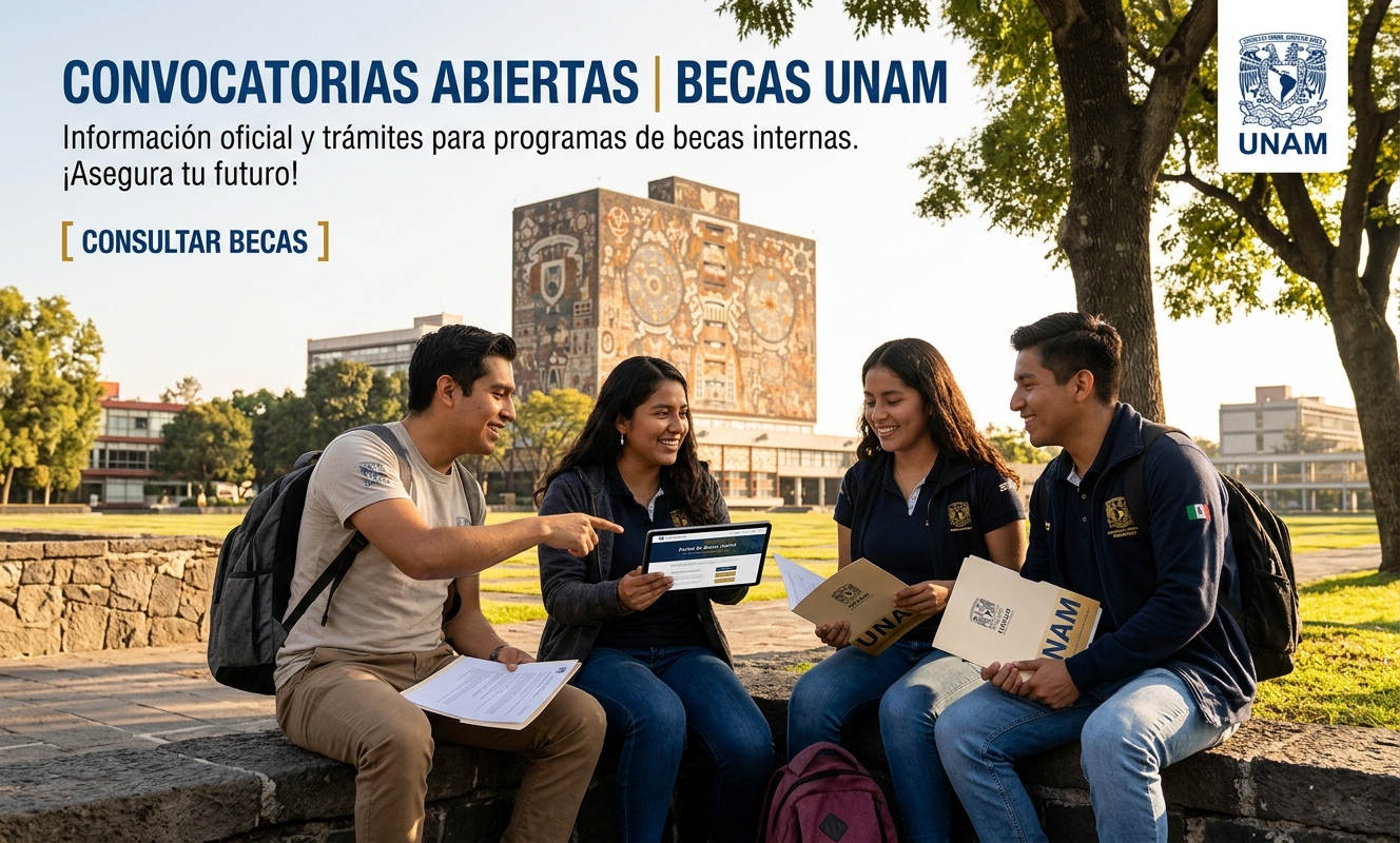Lee más sobre el artículo Becas UNAM (programas internos)