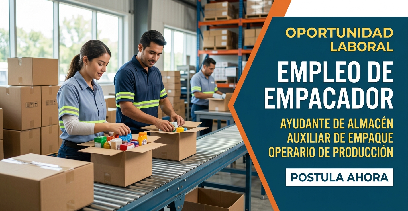 Lee más sobre el artículo Empleo de empacador